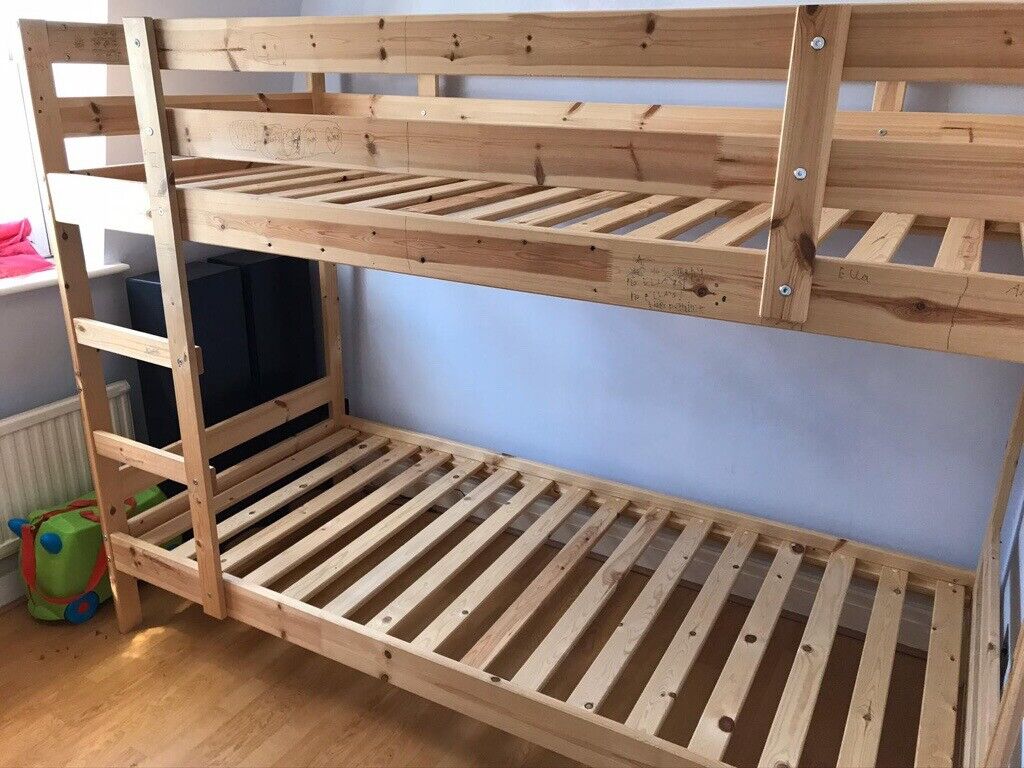 ikea mydal bunk bed crib